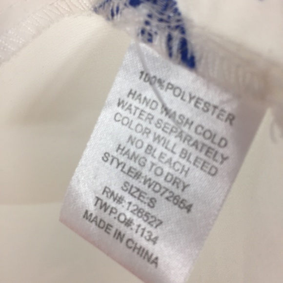 Alythea White Embroidery Sheath Mini Dress B6 - Picture 7 of 8